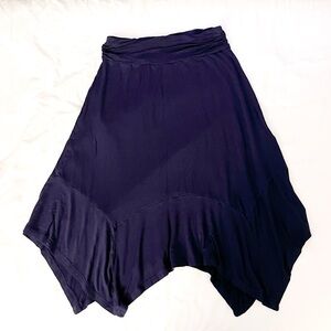 Elegant Navy Blue Women's Skirt